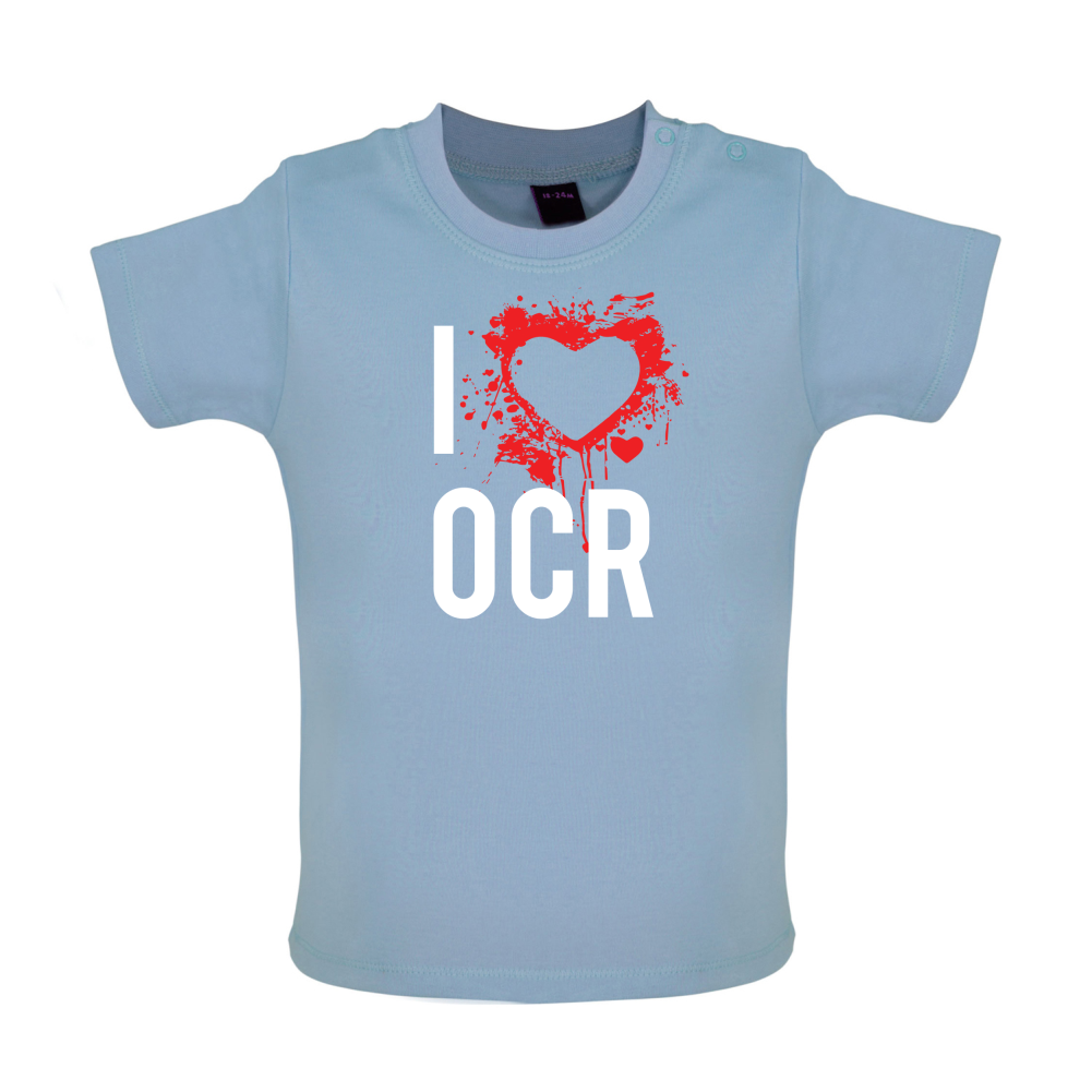 I Love OCR Baby T Shirt