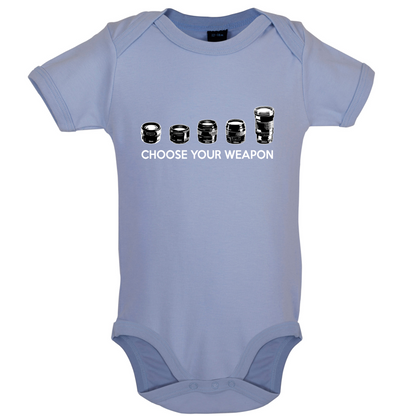 Choose your Weapon (Camera Lenses) Baby T Shirt