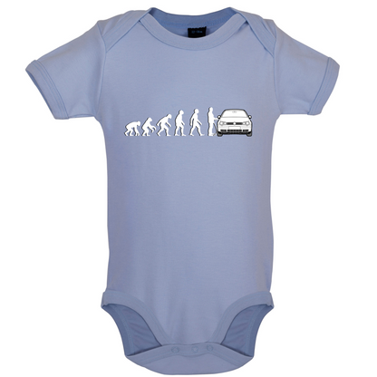 Evolution of Man Mk4 Golf Driver Baby T Shirt