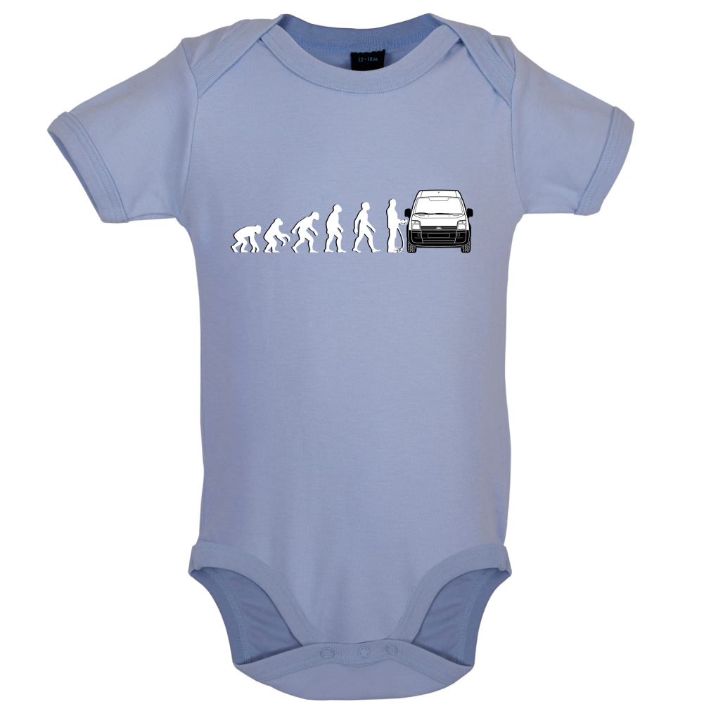 Evolution of Man Transit Driver Baby T Shirt