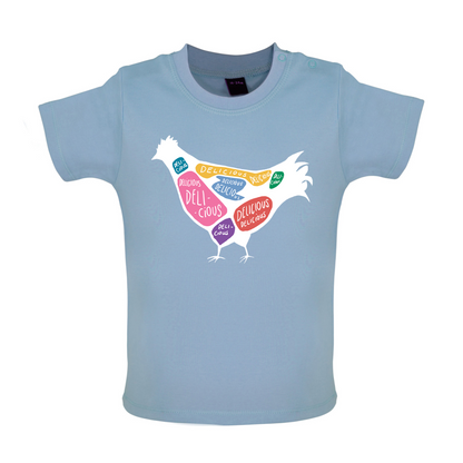 Delicious Chicken Baby T Shirt