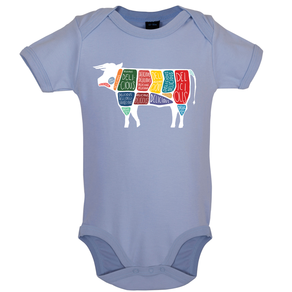 Delicious Cow Baby T Shirt