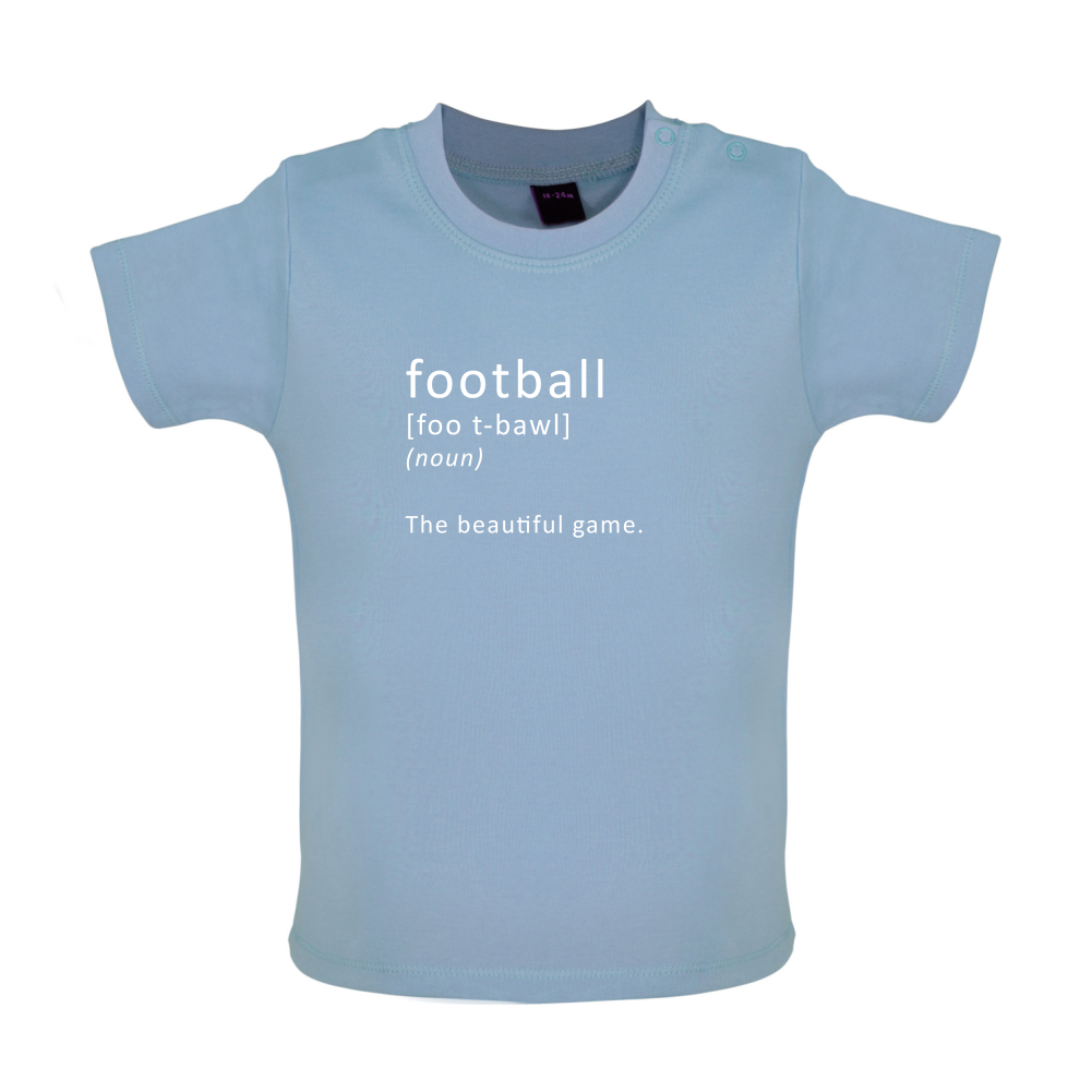 Funny Definition Football Baby T Shirt