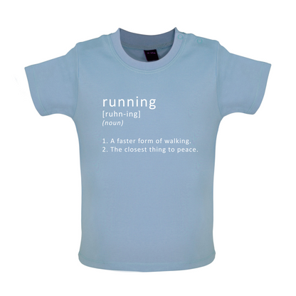 Funny Definition Running Baby T Shirt