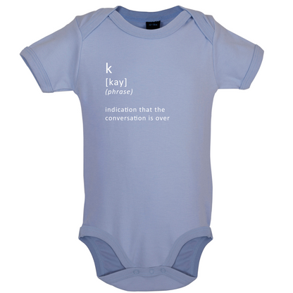 Funny Definition K Baby T Shirt