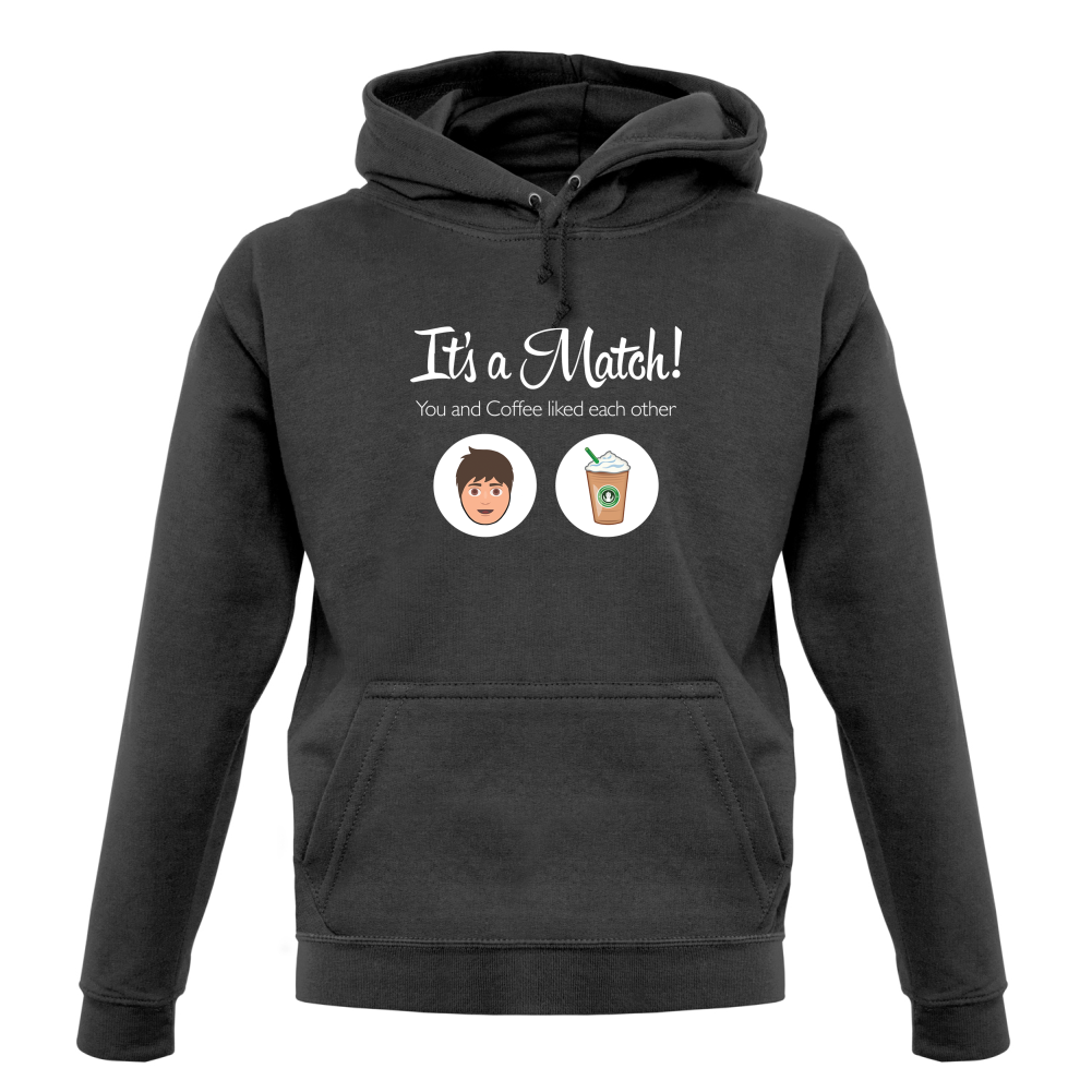 It's A Match Coffee Male T Shirt