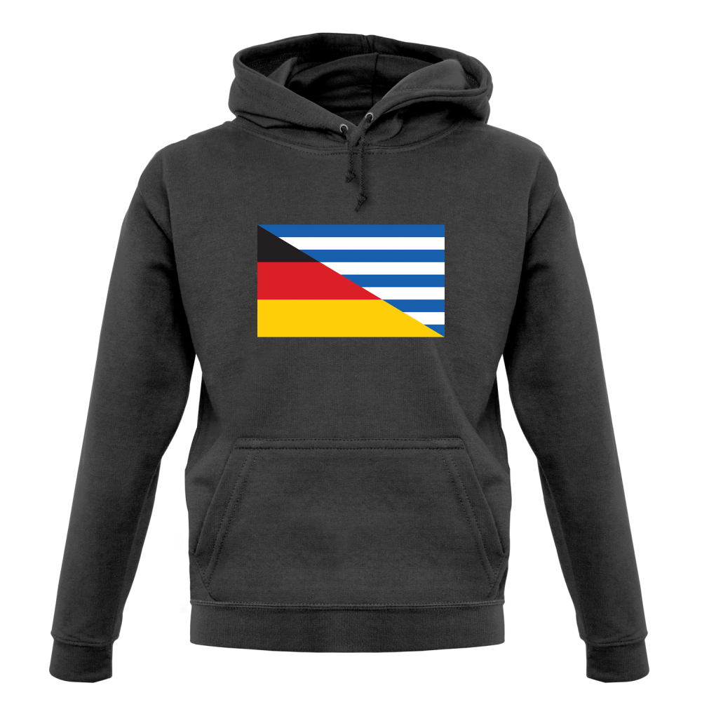 Half German Half Greek Flag T Shirt