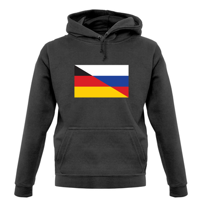 Half German Half Russian Flag T Shirt