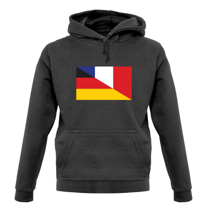 Half German Half French Flag T Shirt