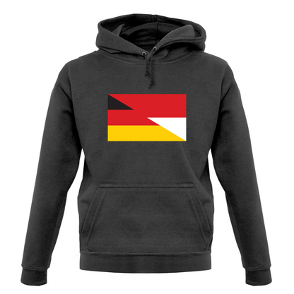 Half German Half Polish Flag T Shirt