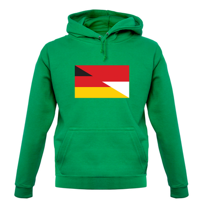 Half German Half Polish Flag T Shirt