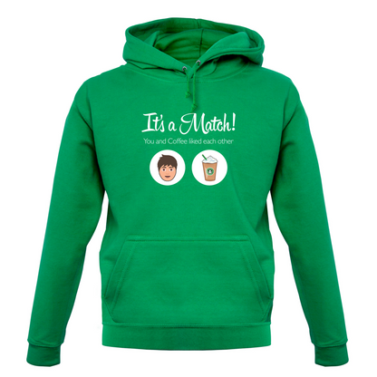 It's A Match Coffee Male T Shirt