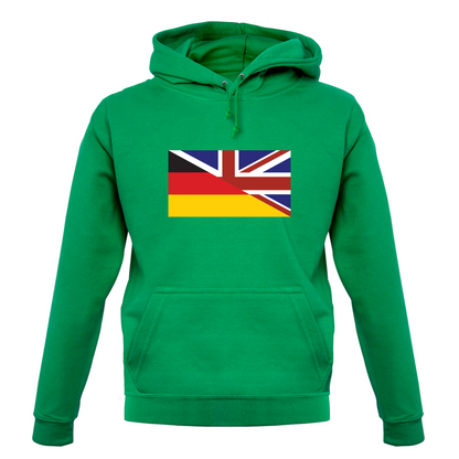 Half German Half British Flag T Shirt