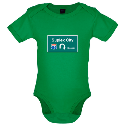Suplex City Baby T Shirt