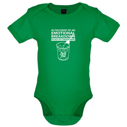 Emotional Breadown Place Ice Cream Here Baby T Shirt