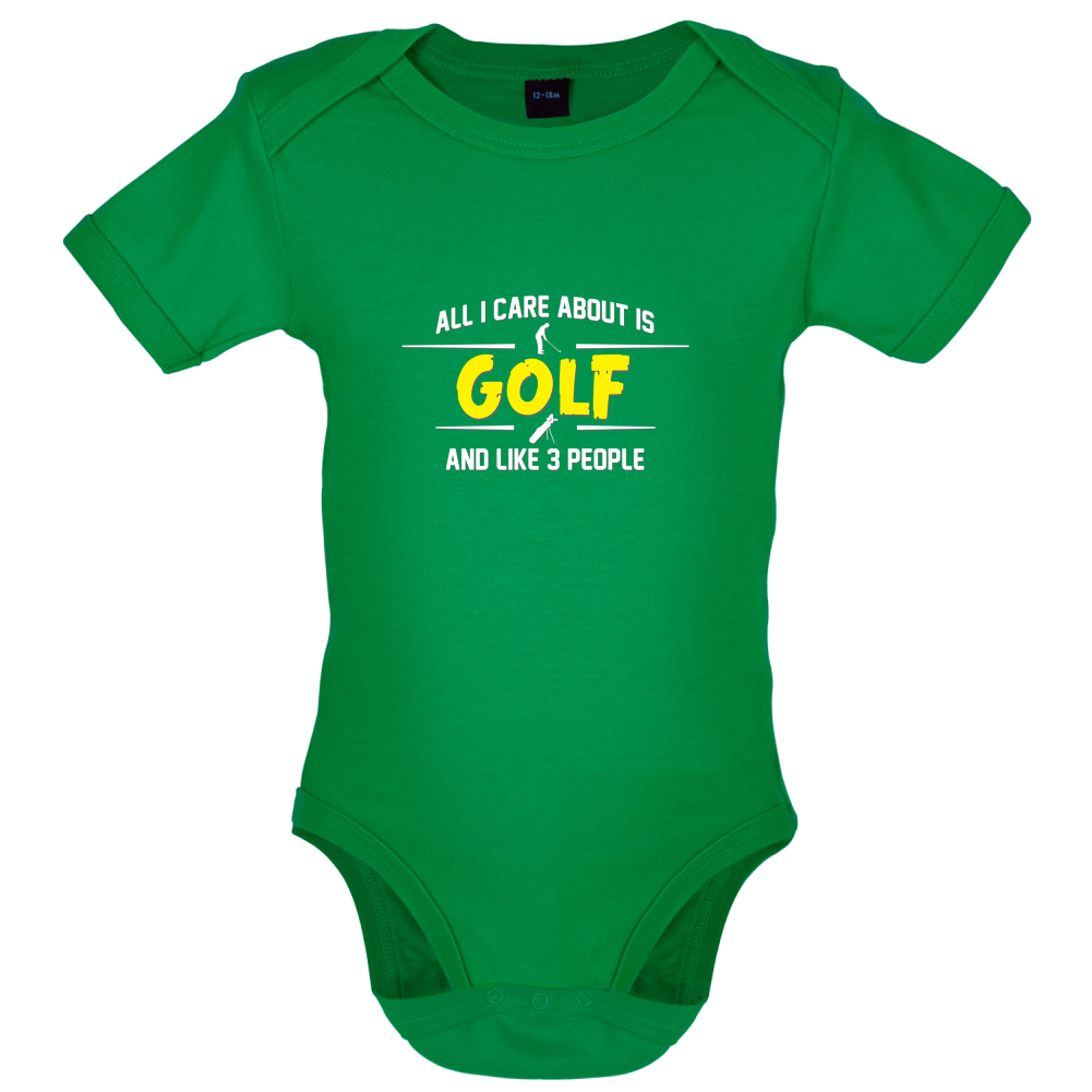 All I Care About Is Golf Baby T Shirt