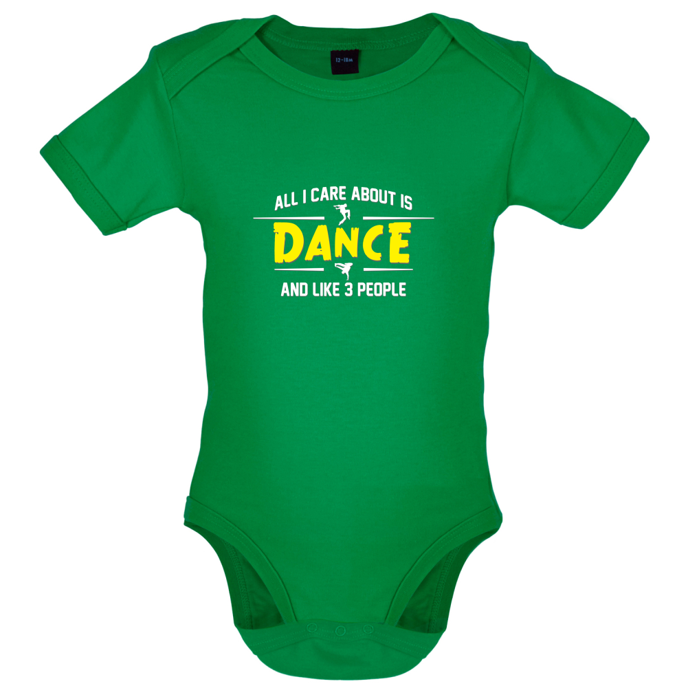 All I Care About Is Dance Male Baby T Shirt