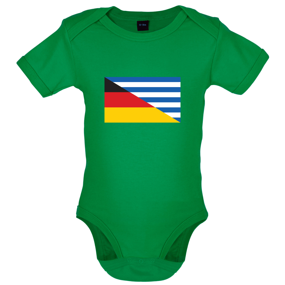 Half German Half Greek Flag Baby T Shirt
