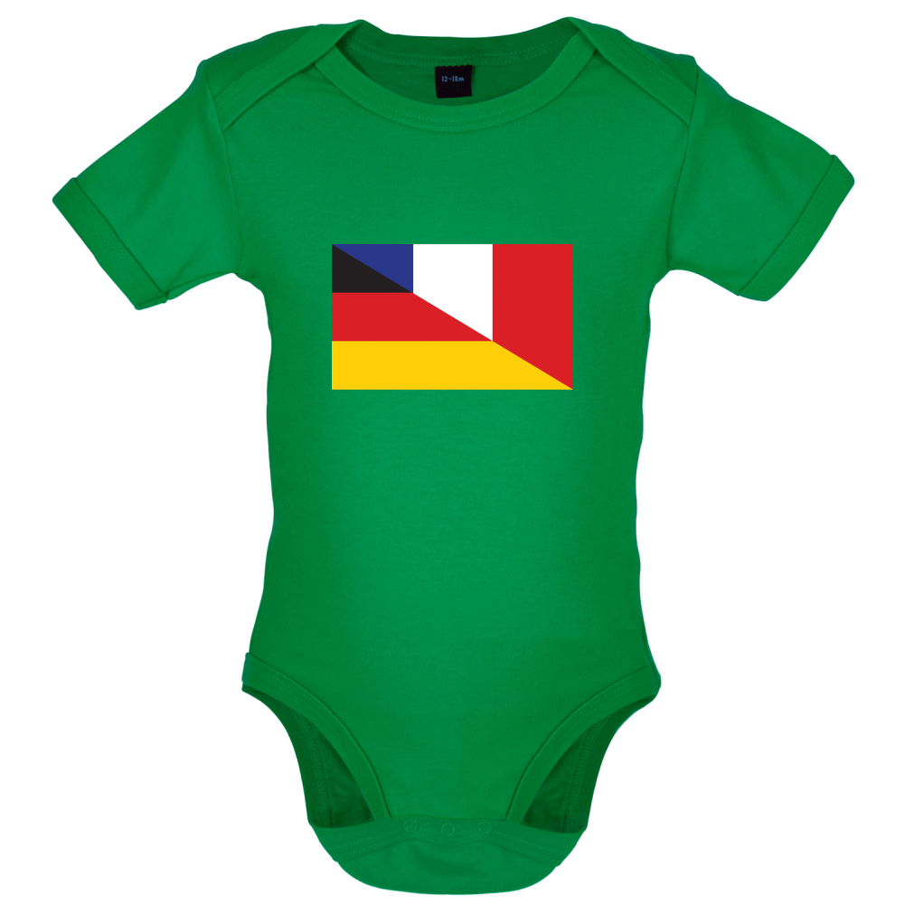 Half German Half French Flag Baby T Shirt