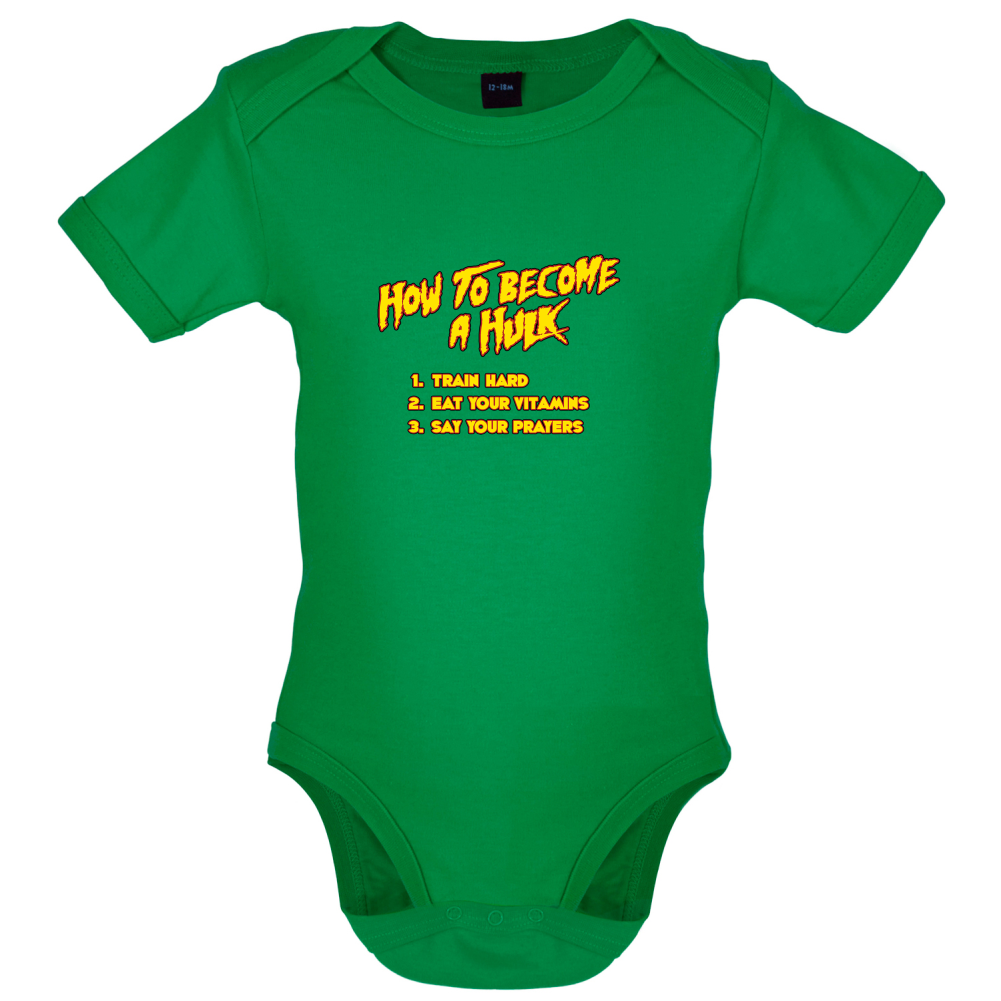 Hulk Checklist Baby T Shirt