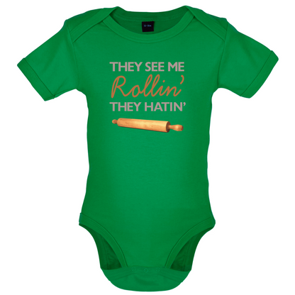 They See Me Rollin' Baby T Shirt