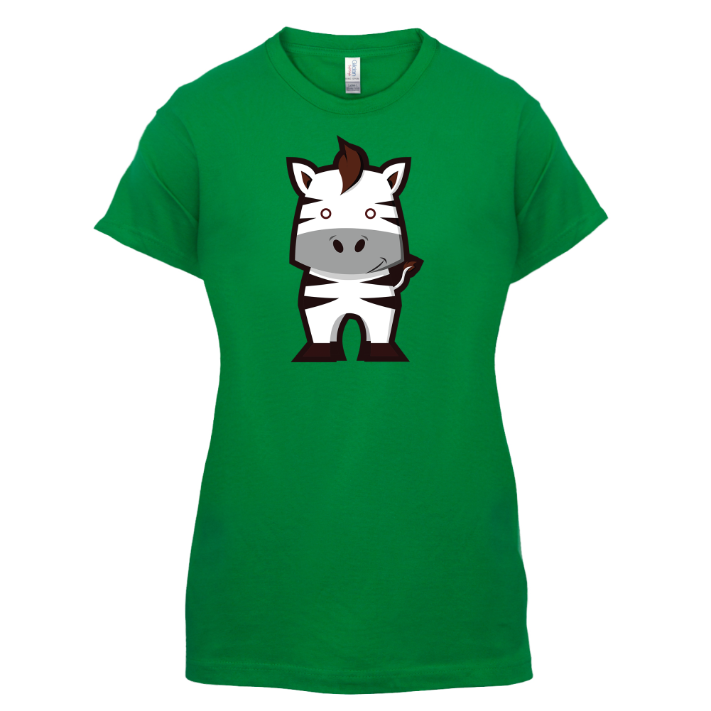 Cute Zebra Kids T Shirt