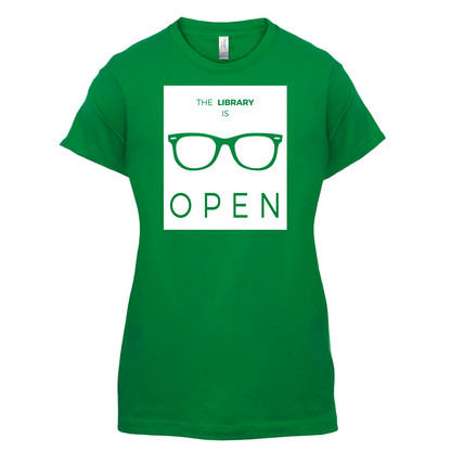 Library Is Open T Shirt