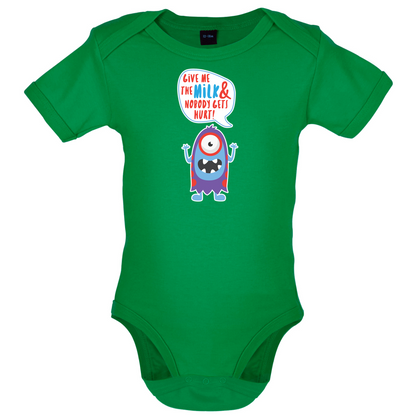 Give Me The Milk Baby T Shirt