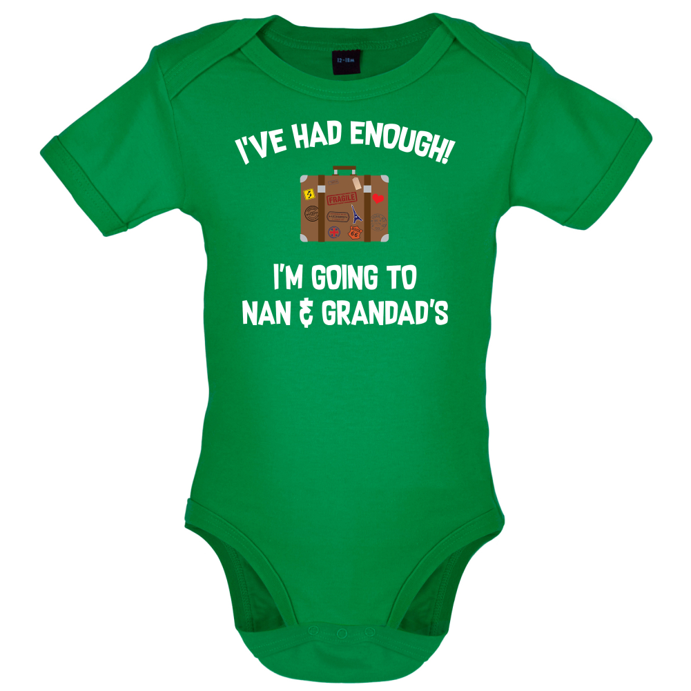 I'm Going To Nan And Grandad's Baby T Shirt