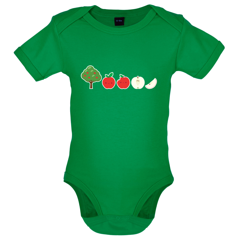 Evolution Of Apple Baby T Shirt