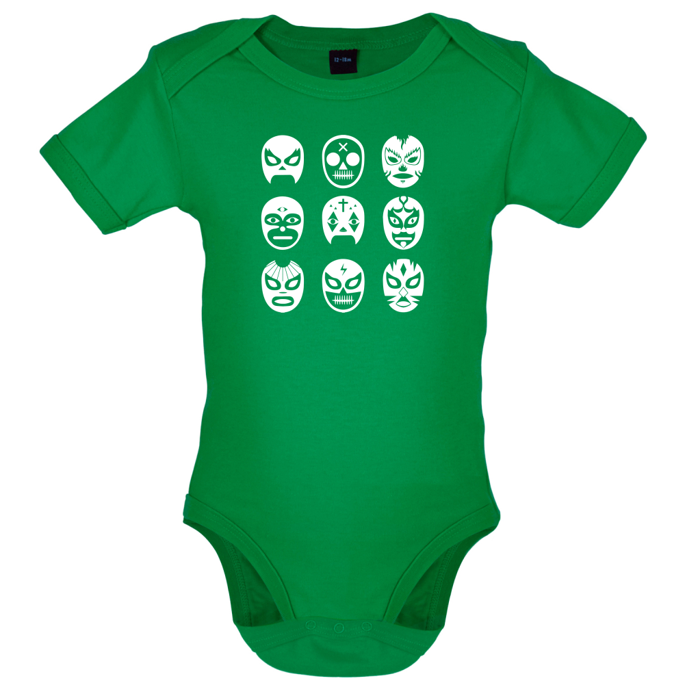Lucha Masks  Baby T Shirt