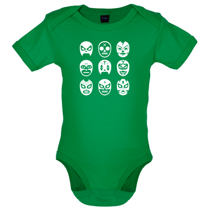 Lucha Masks  Baby T Shirt