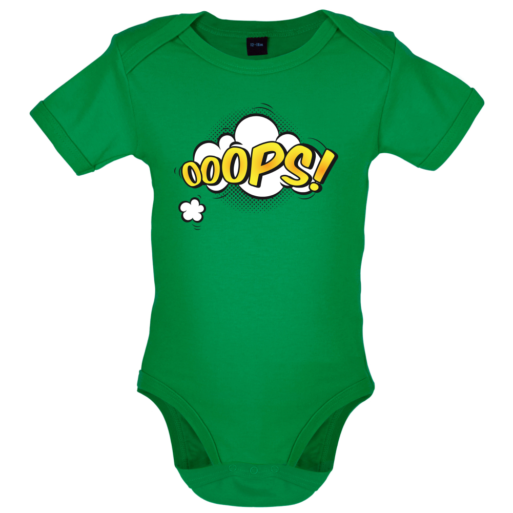 Oops! Word Art Baby T Shirt