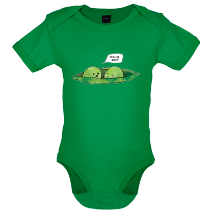 Peas Be Mine Baby T Shirt