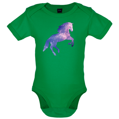 Galaxy Horse Baby T Shirt