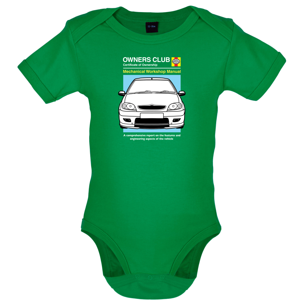 Car Owners Manual Citreon Saxo Baby T Shirt