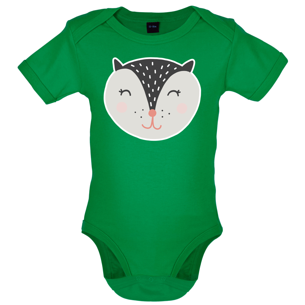 Smiley Face Badger Mrs T Shirt