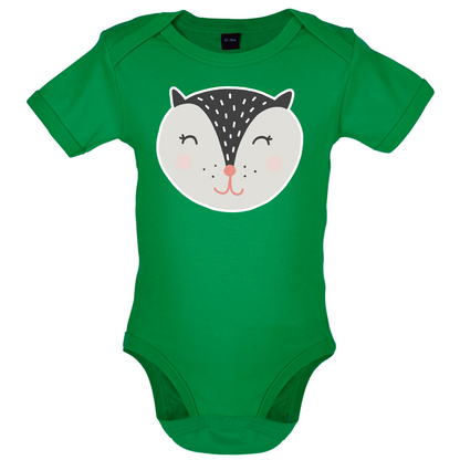Smiley Face Badger Mrs T Shirt