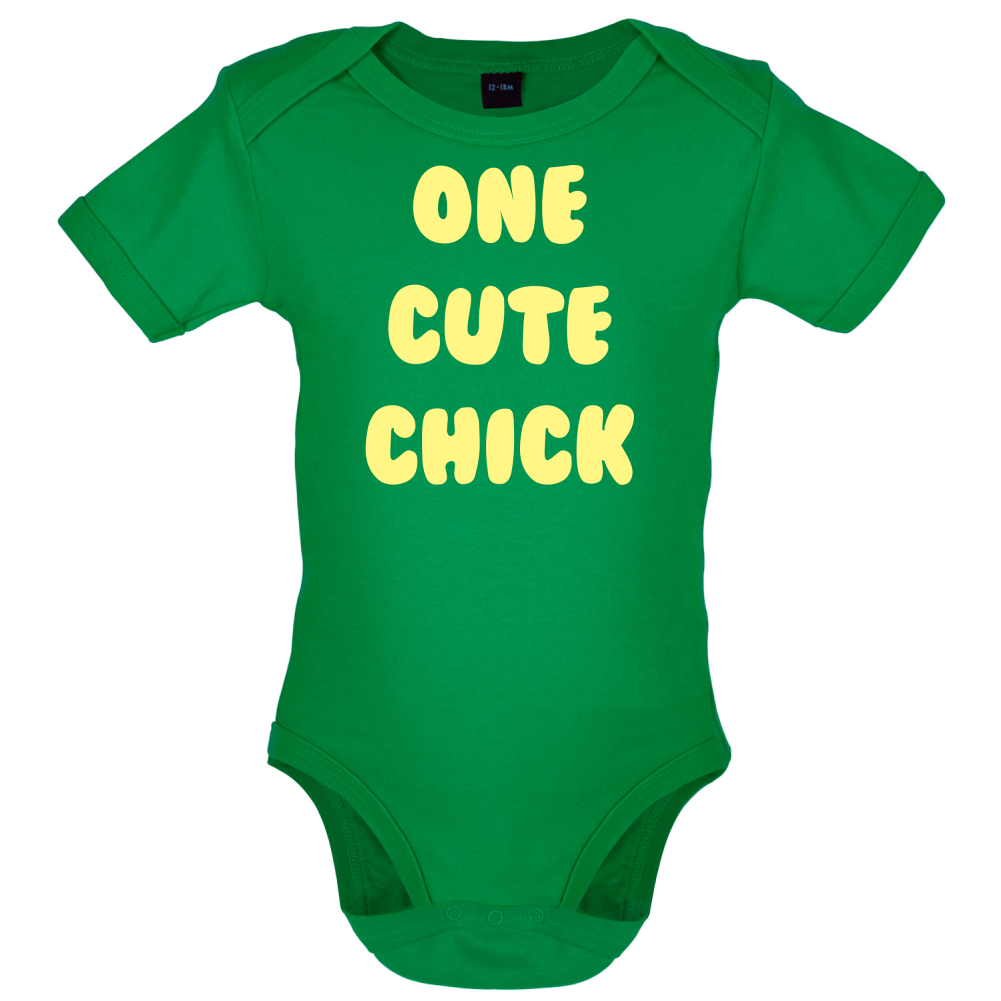 One Cute Chick  Baby T Shirt