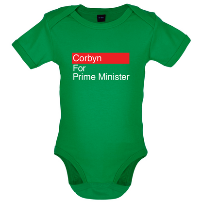 Corbyn For Prime Minister Baby T Shirt