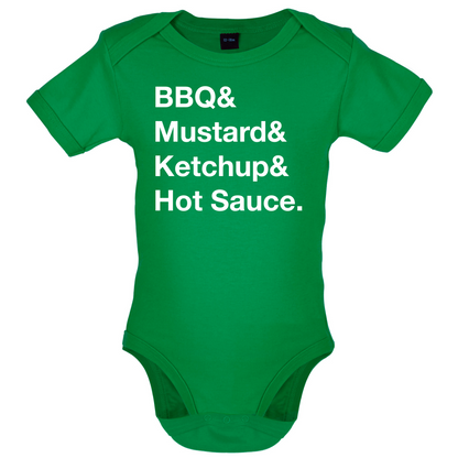 BBQ & Mustart & Ketchup Baby T Shirt