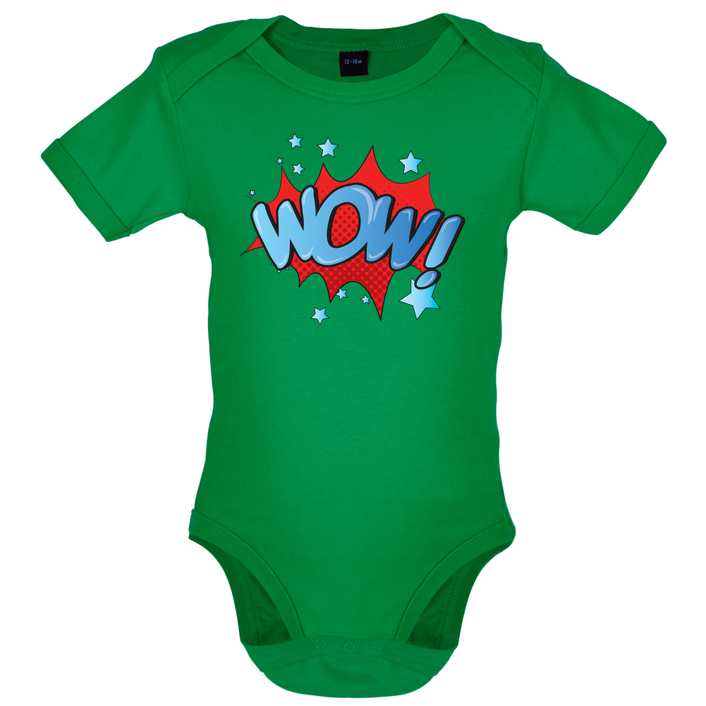 Wow! Word Art Baby T Shirt