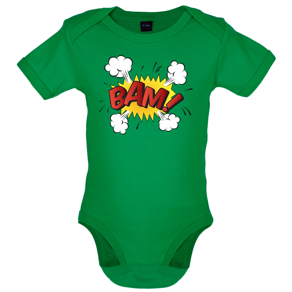 Bam! Word Art Baby T Shirt
