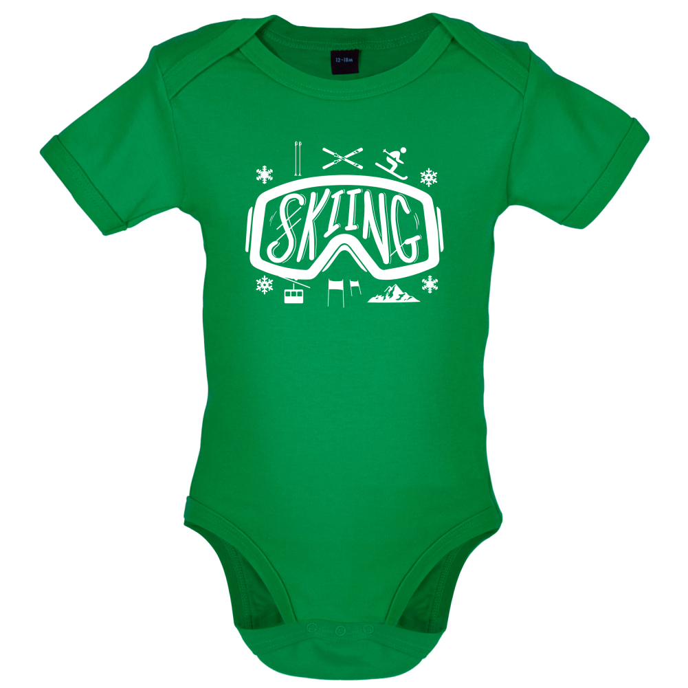 Skiing Goggles Baby T Shirt