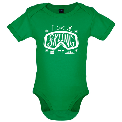 Skiing Goggles Baby T Shirt