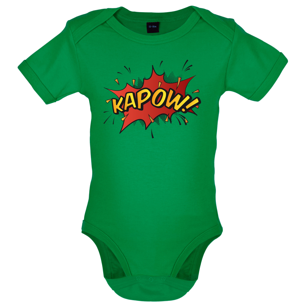 Kapow! Word Art Baby T Shirt