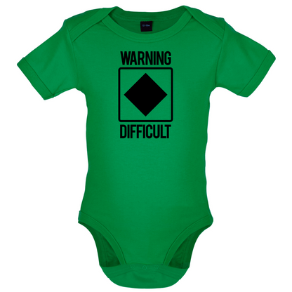 Warning Difficult Baby T Shirt