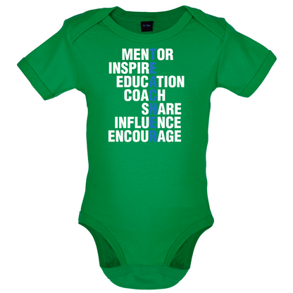 Teacher Quote Baby T Shirt