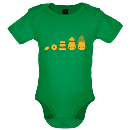 Evolution Of Pineapple Baby T Shirt