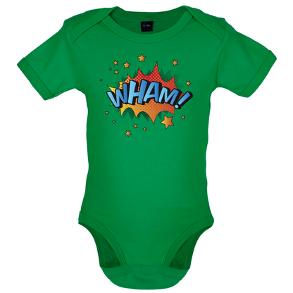Wham! Word Art Baby T Shirt